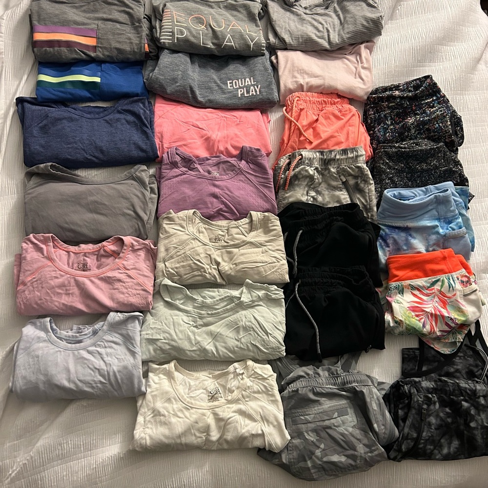 HUGE BUNDLE!! Athleta Girl Tops and Shorts